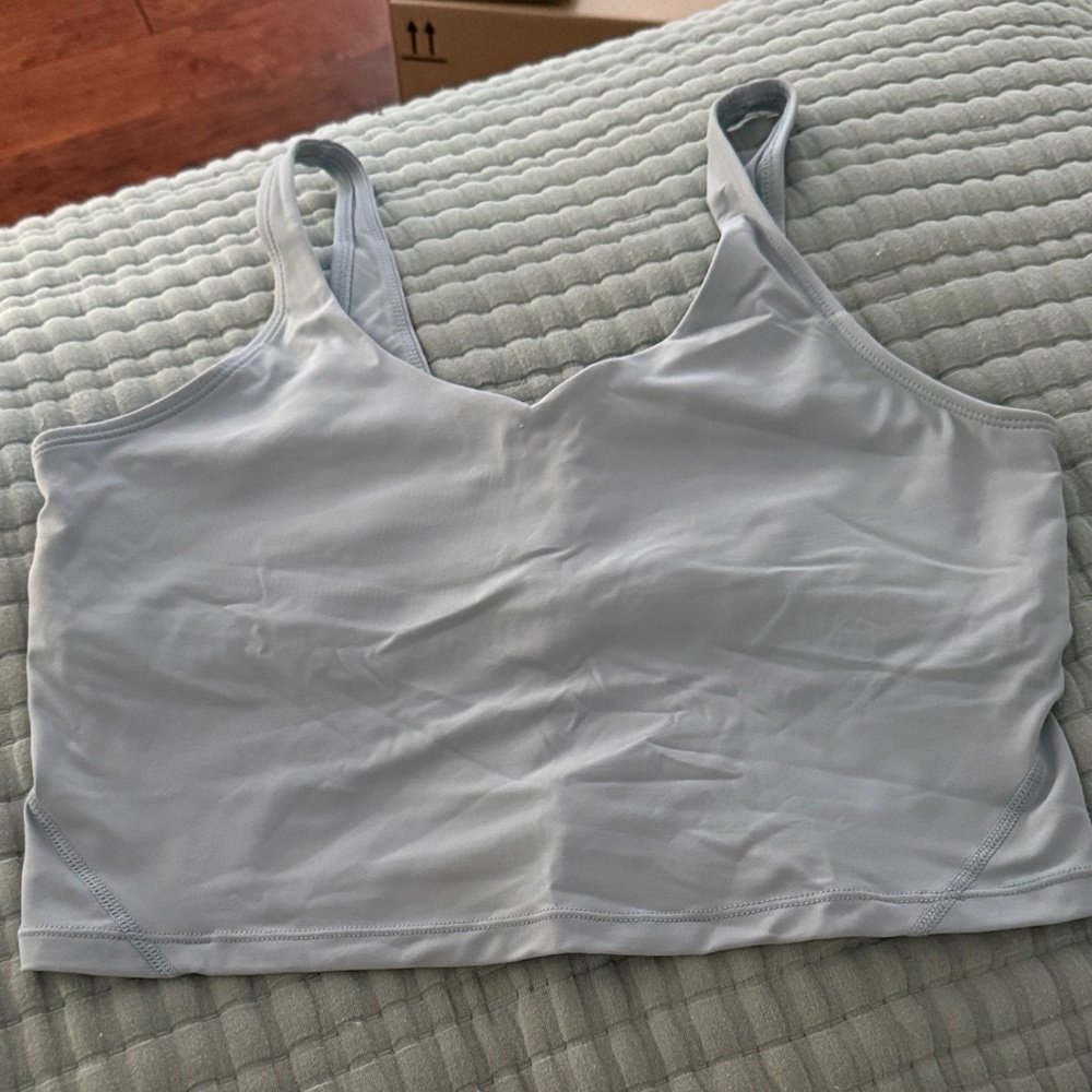 Light Blue Sports Bra